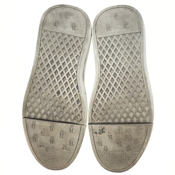 R13 Kurt high top platform floral distressed chunky edgy skater sneakers Sz 39 9 - Picture 5 of 7